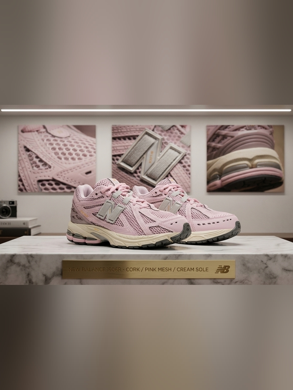 5.5, 8 Womens - New Balance 1906R Rose Sugar Ice Wine GC1906CK, NEW IN BOX
